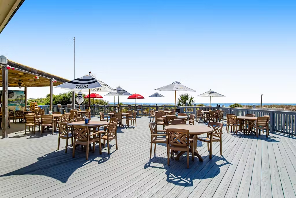 Pool Bar Seating Area