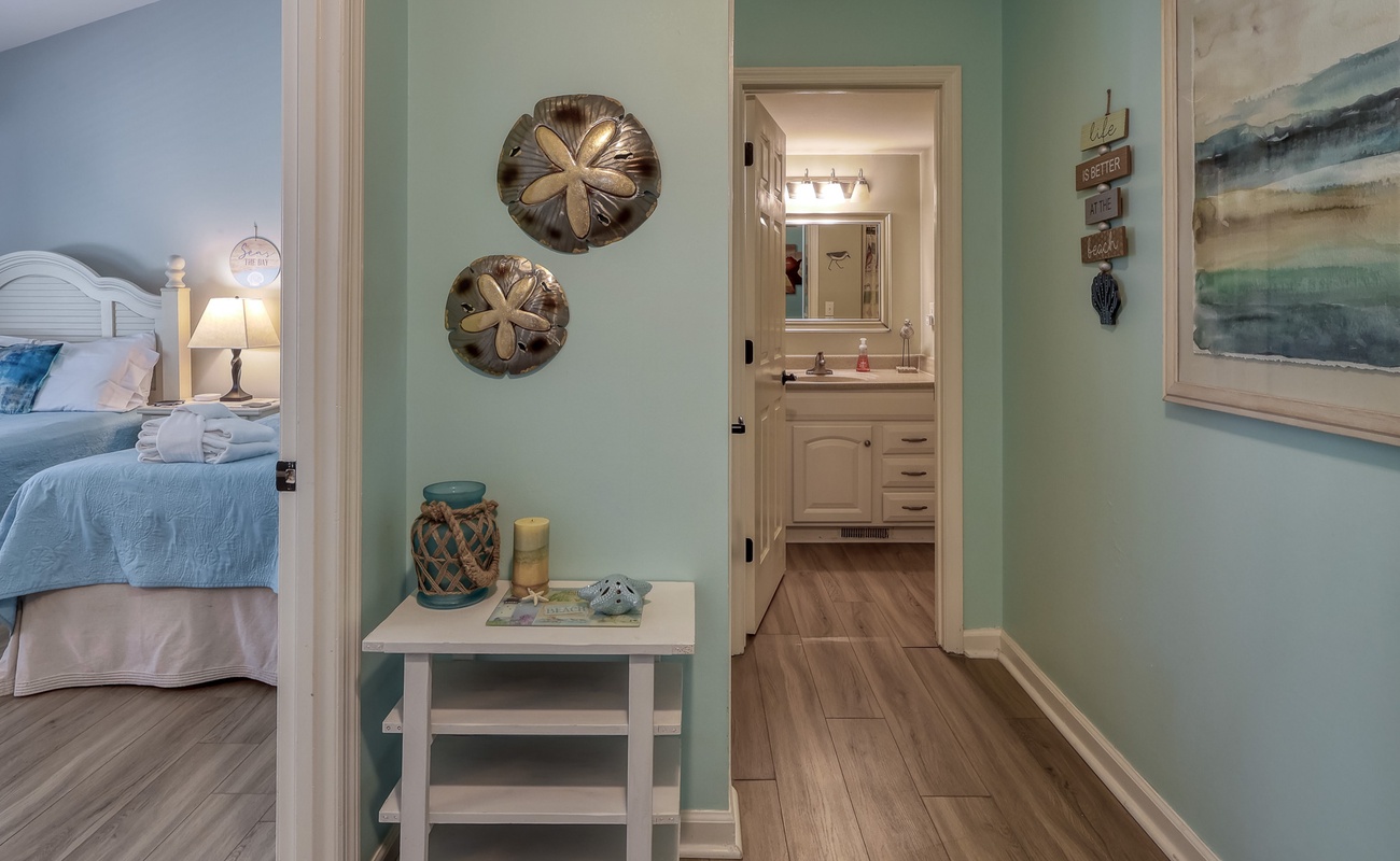 Hall Toward Bedrooms and Guest Bathroom