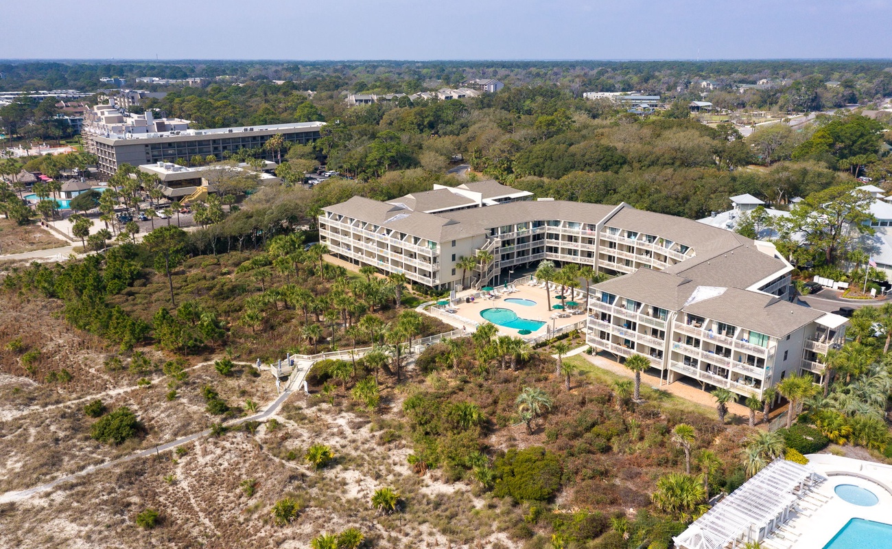 Aerial View of Breakers Ocean Front Villas