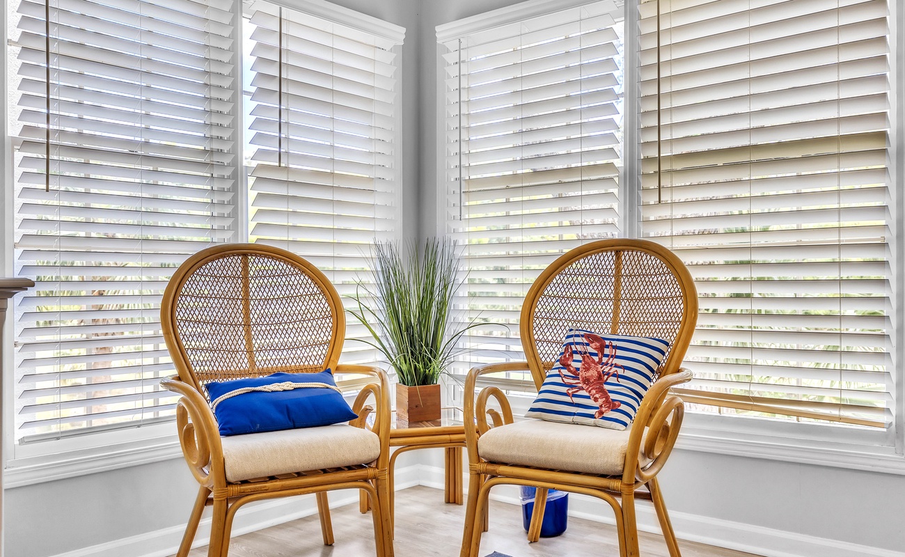 Seating Area in Primary Bedroom