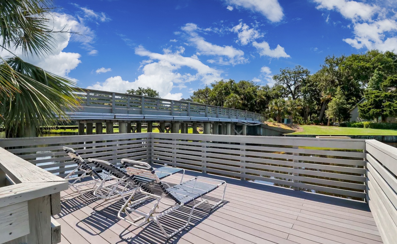 Sundeck Overlooking Lagoon