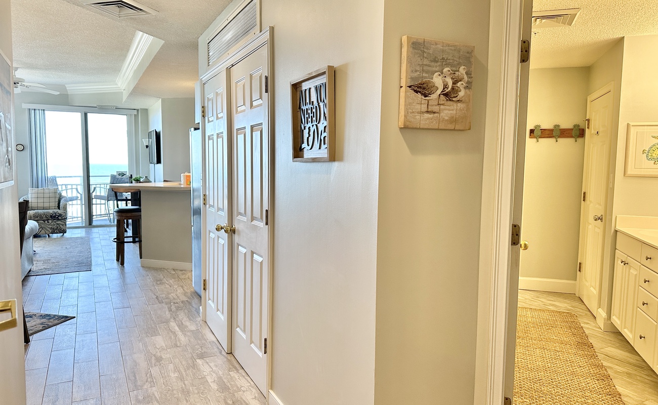 Entry Towards Guest Room and Living Area