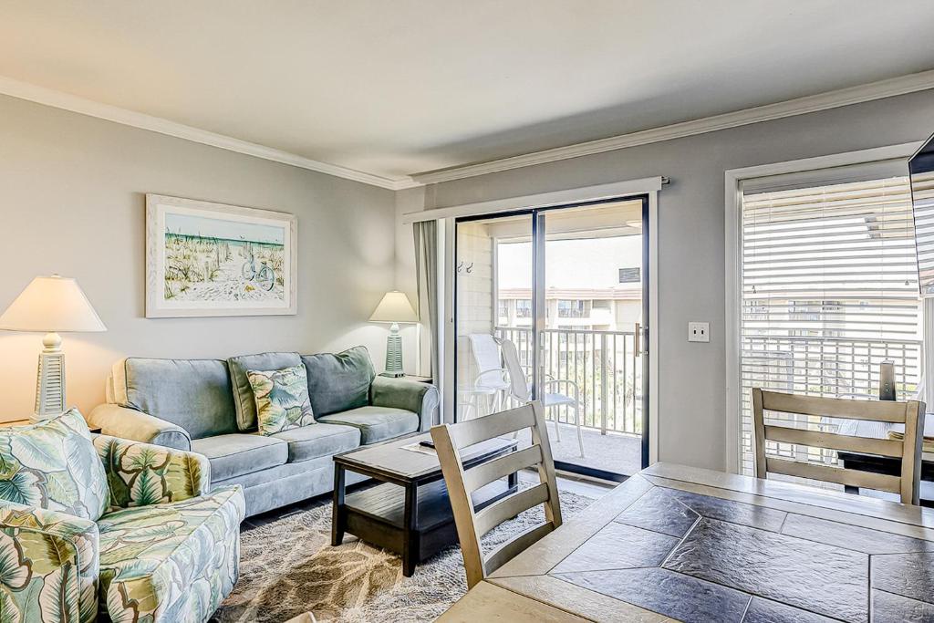Living Area and Access to Balcony