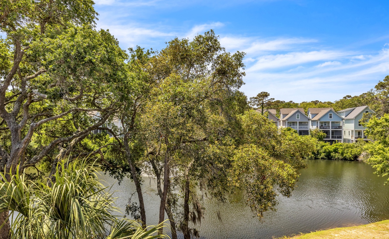 Private Balcony with Lagoon Views