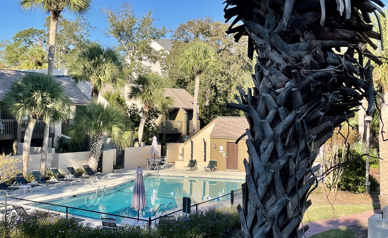 Community Pool from Upper Balcony
