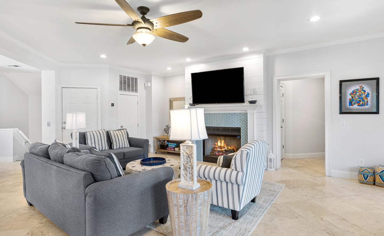 Open Living Space (Second Floor)