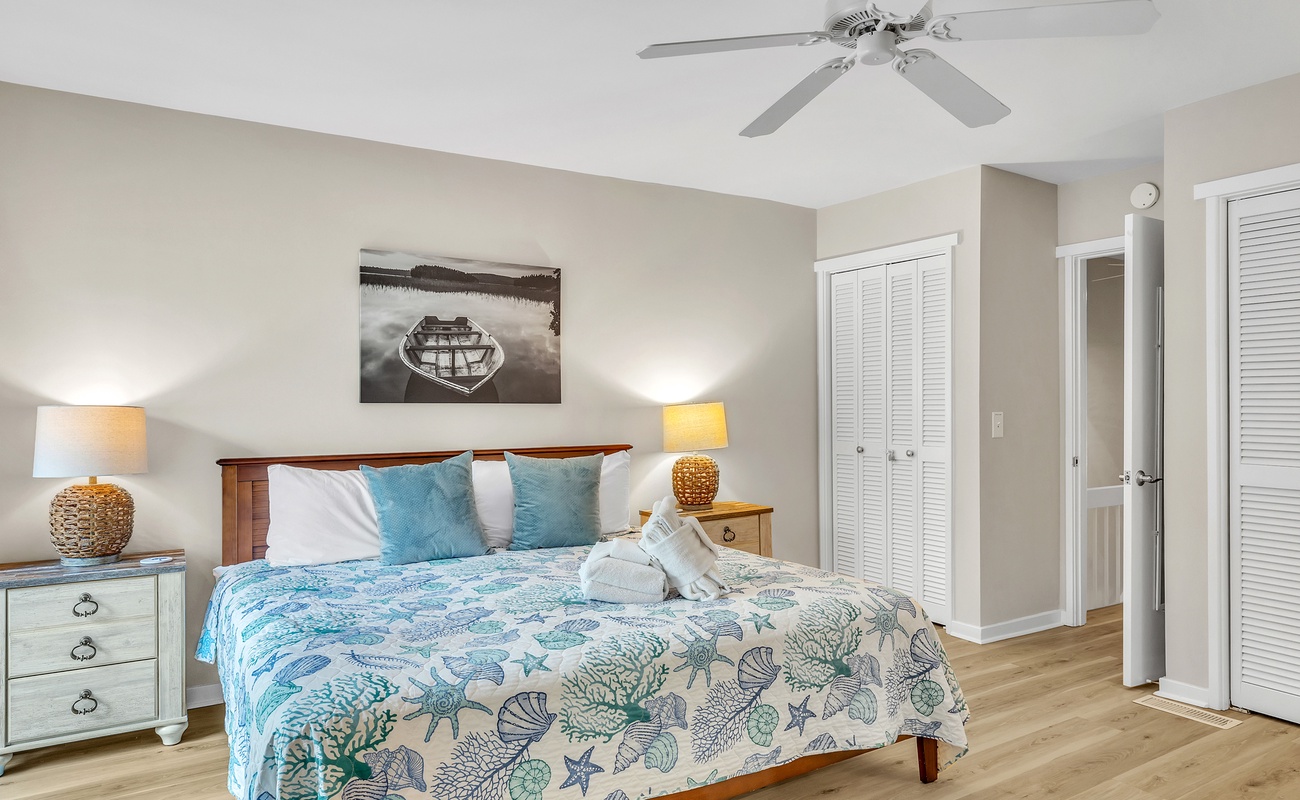 Guest Bedroom with King Bed