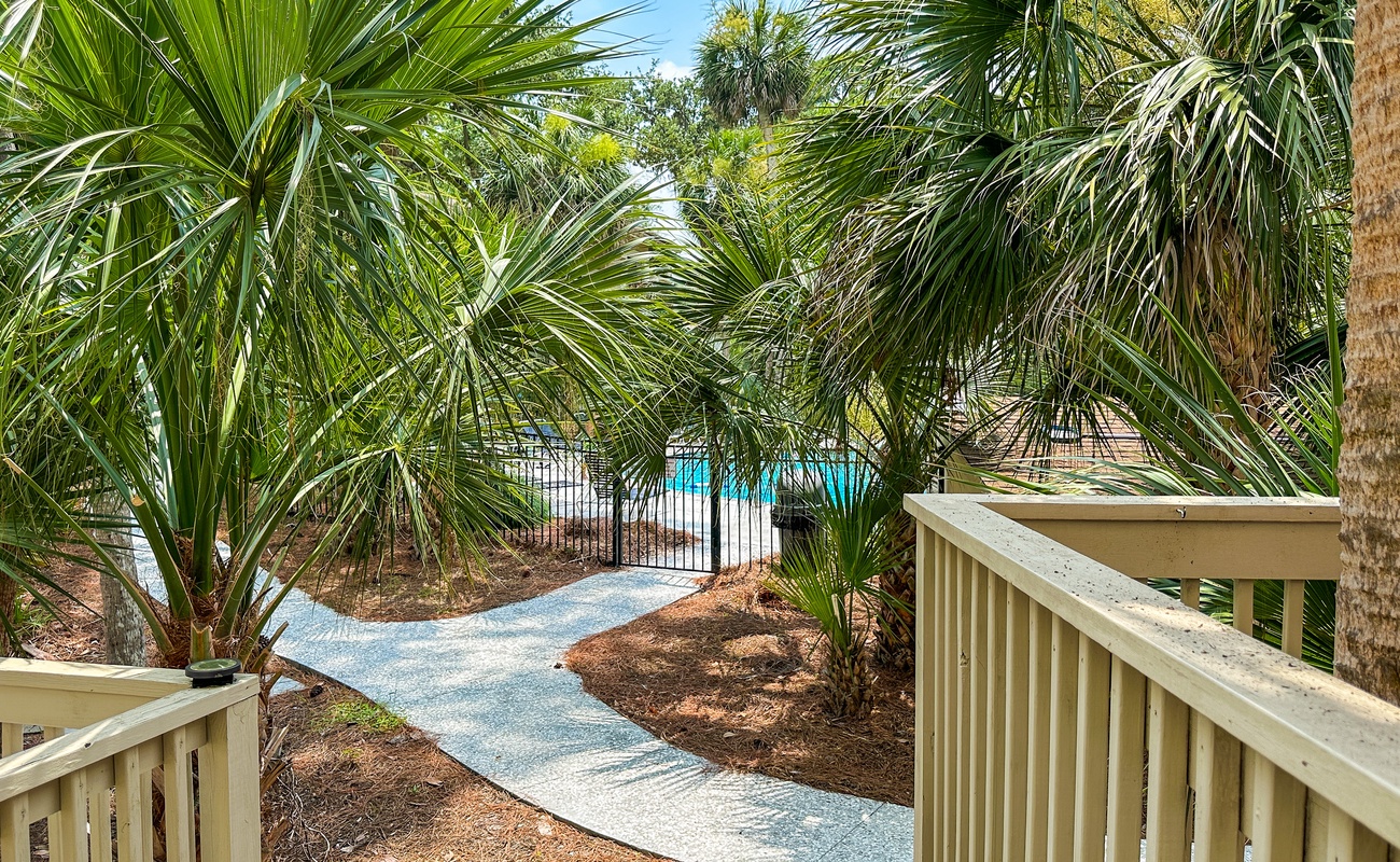Patio with Direct Pool Access