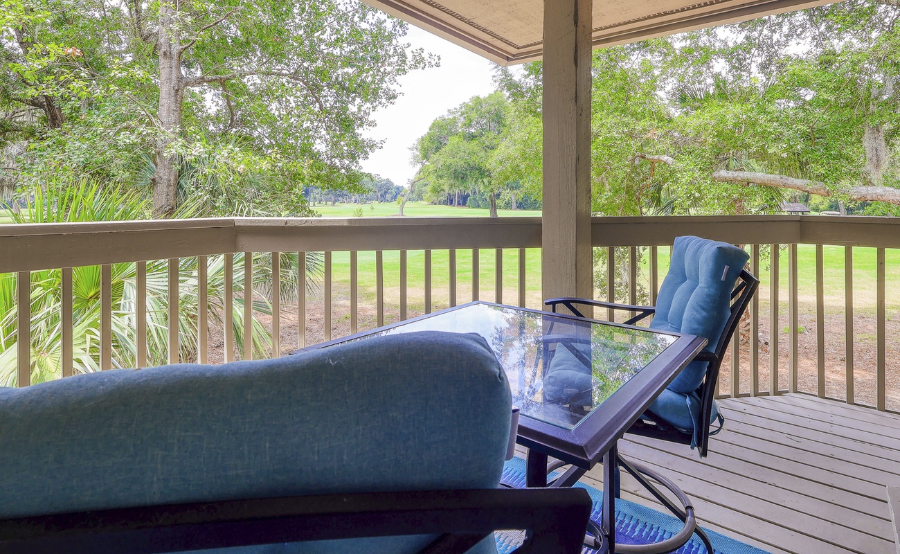 Balcony with Golf Course Views