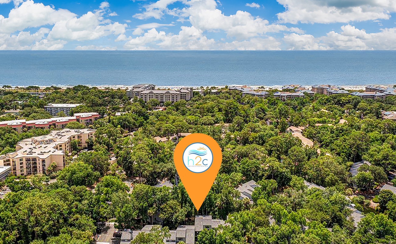 Ocean Breeze Aerial View