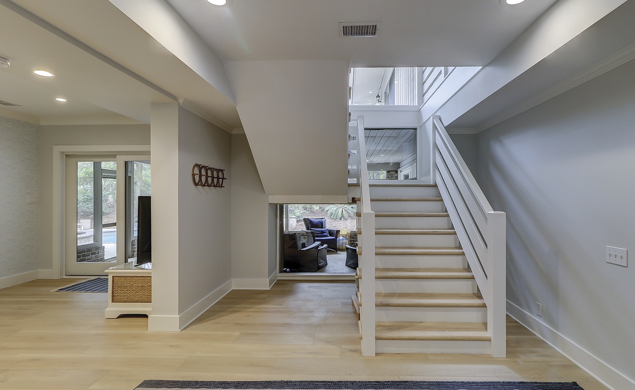 Lower Level Landing Area