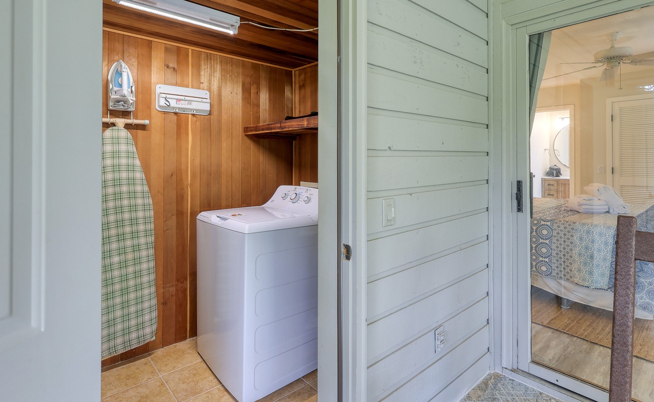 Laundry Closet on Deck
