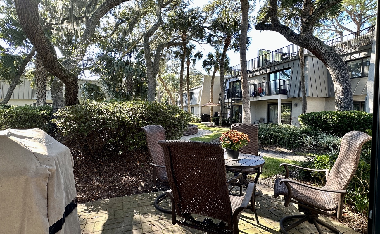 Patio from Living Area