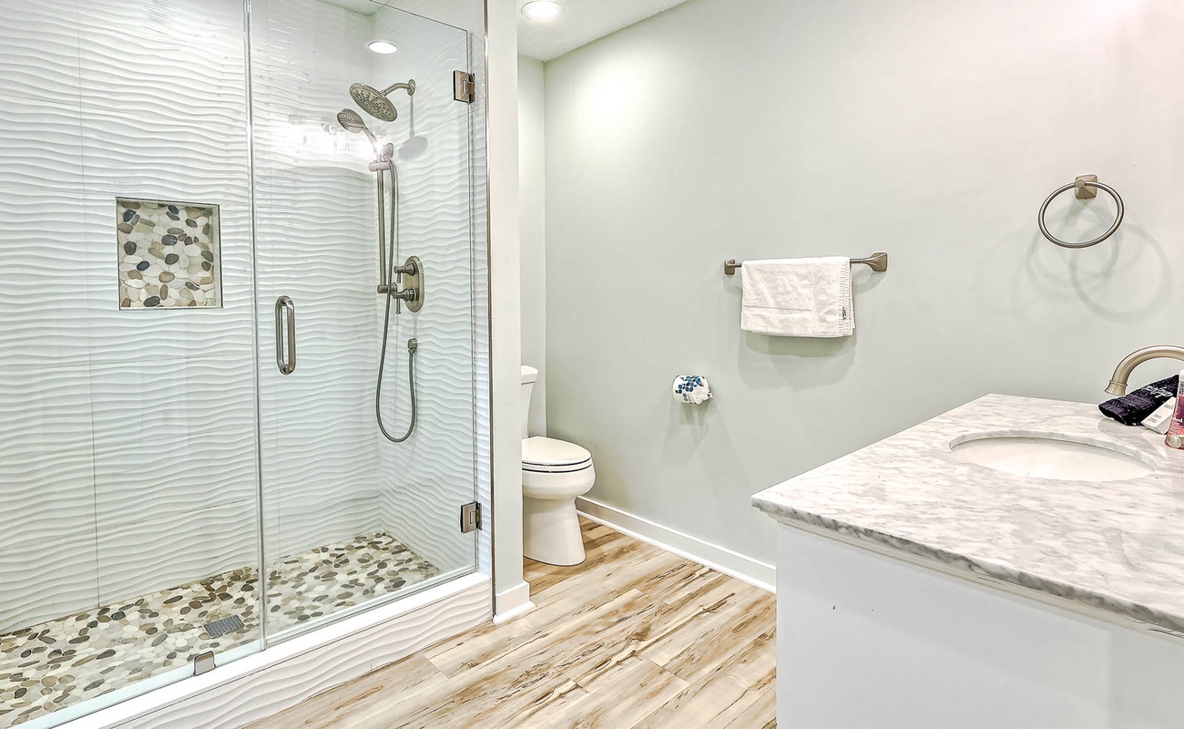 Downstairs Primary Suite Bathroom