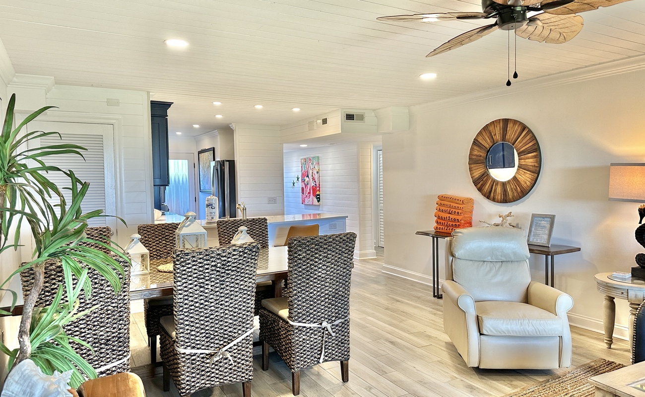 Dining Area From Living Area