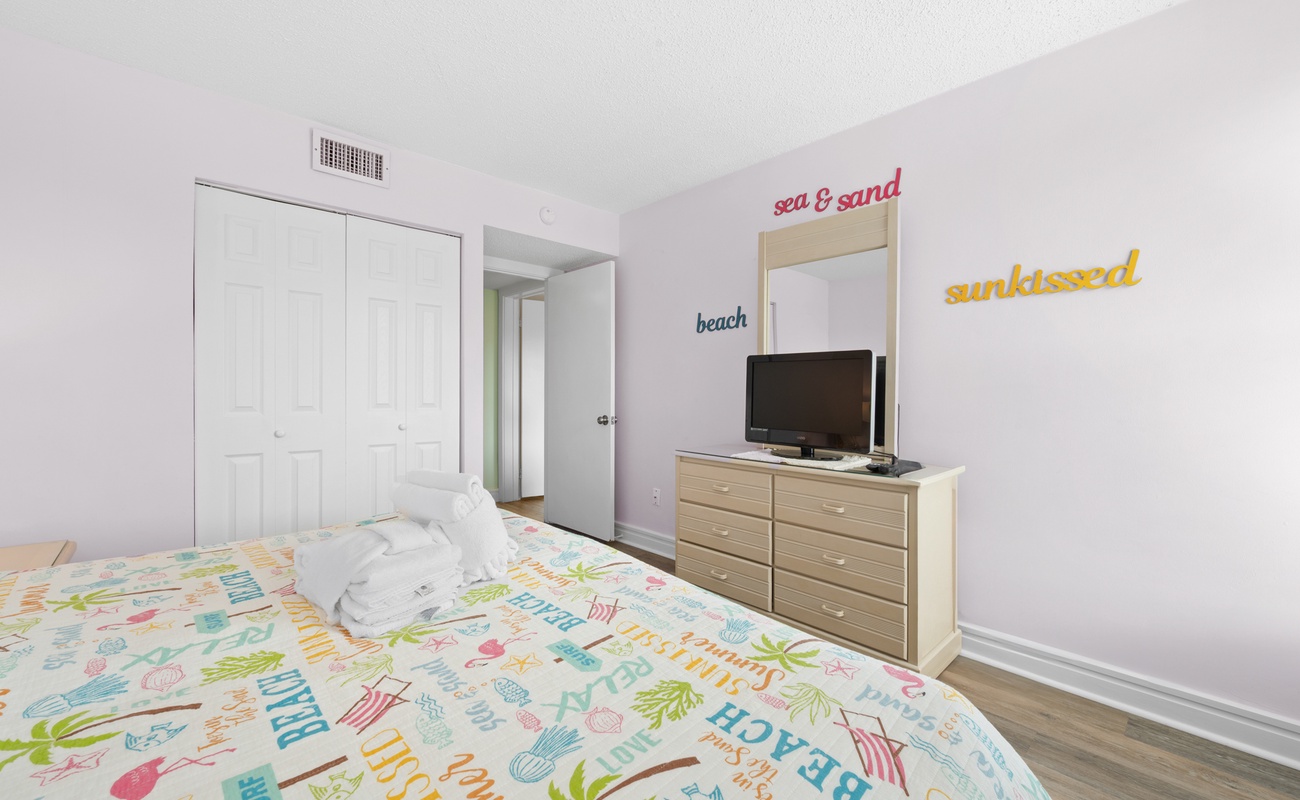 Guest Bedroom with King Bed