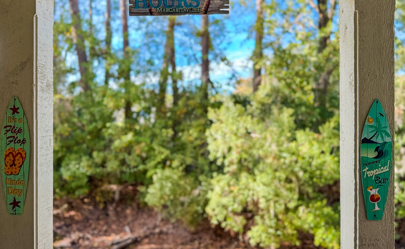 Patio with Grill and Lagoon and Golf Course Views
