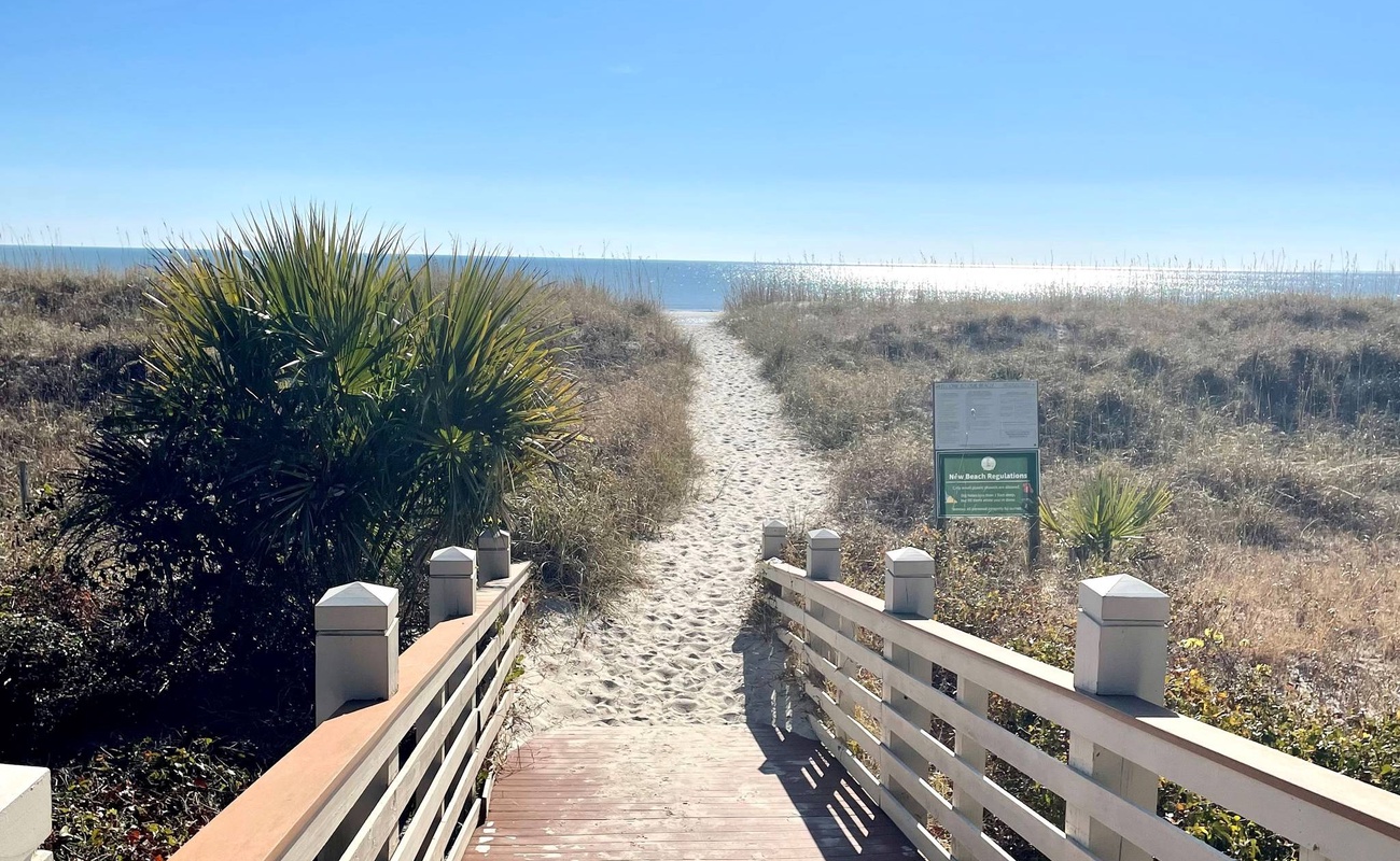 Shipyard Beach Club Beach Path