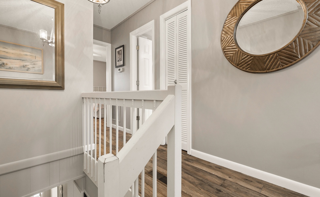 Stairwell to Both Bedrooms