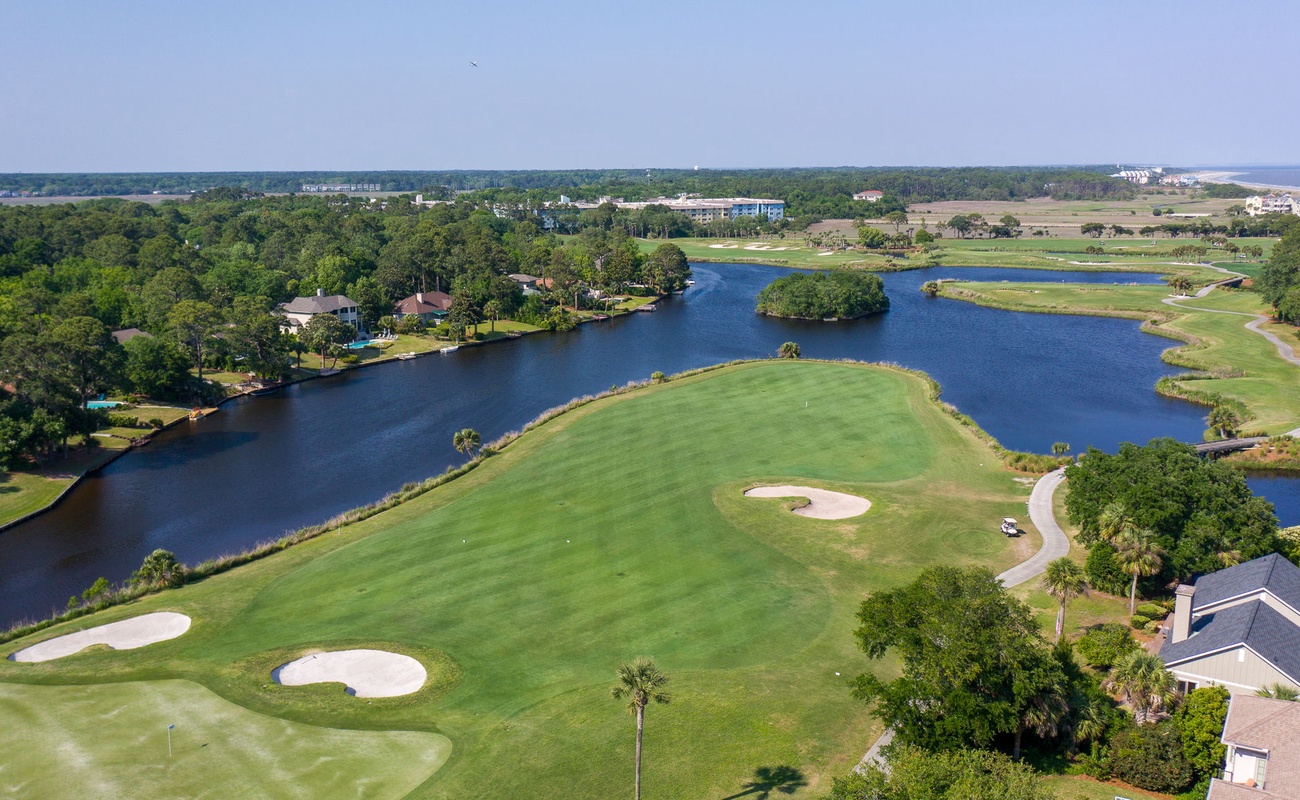 Aerial View of 14 Port Tack