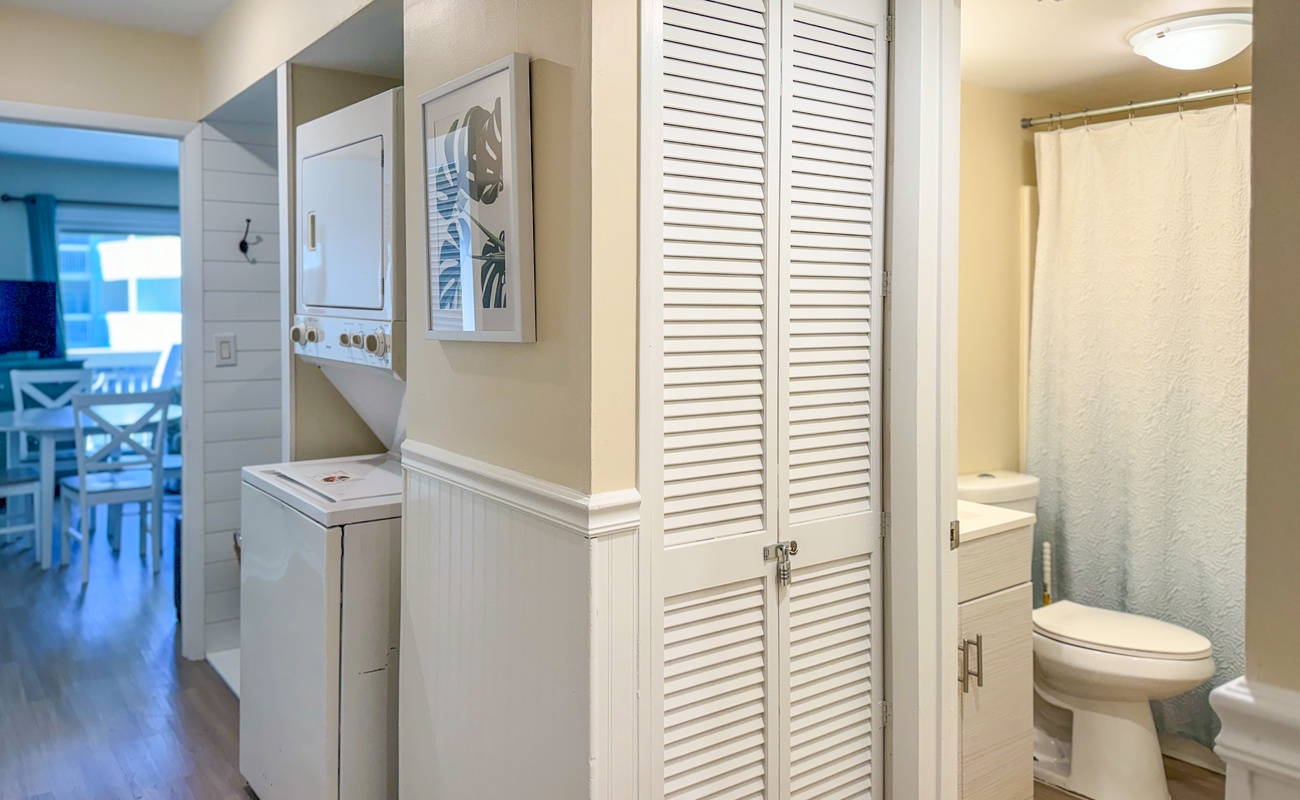 Hall Bathroom and Laundry