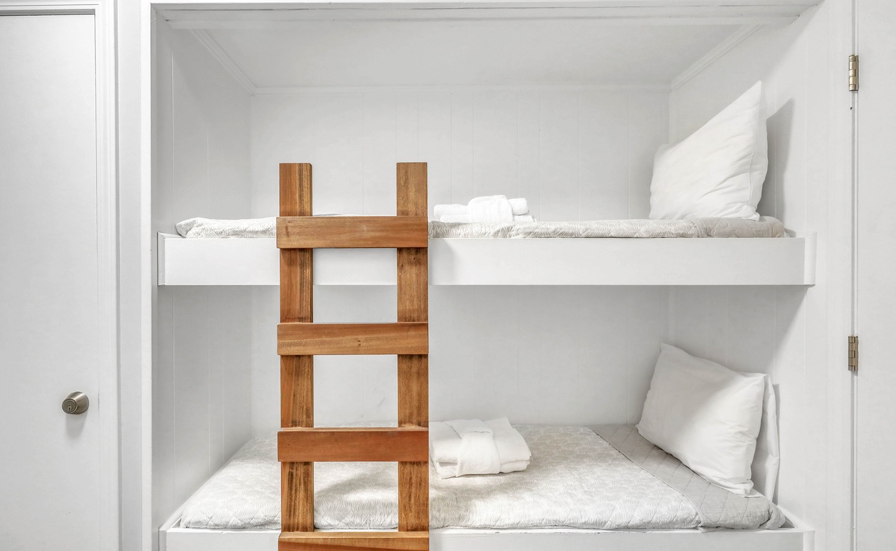 Twin Bunk Beds in Hallway