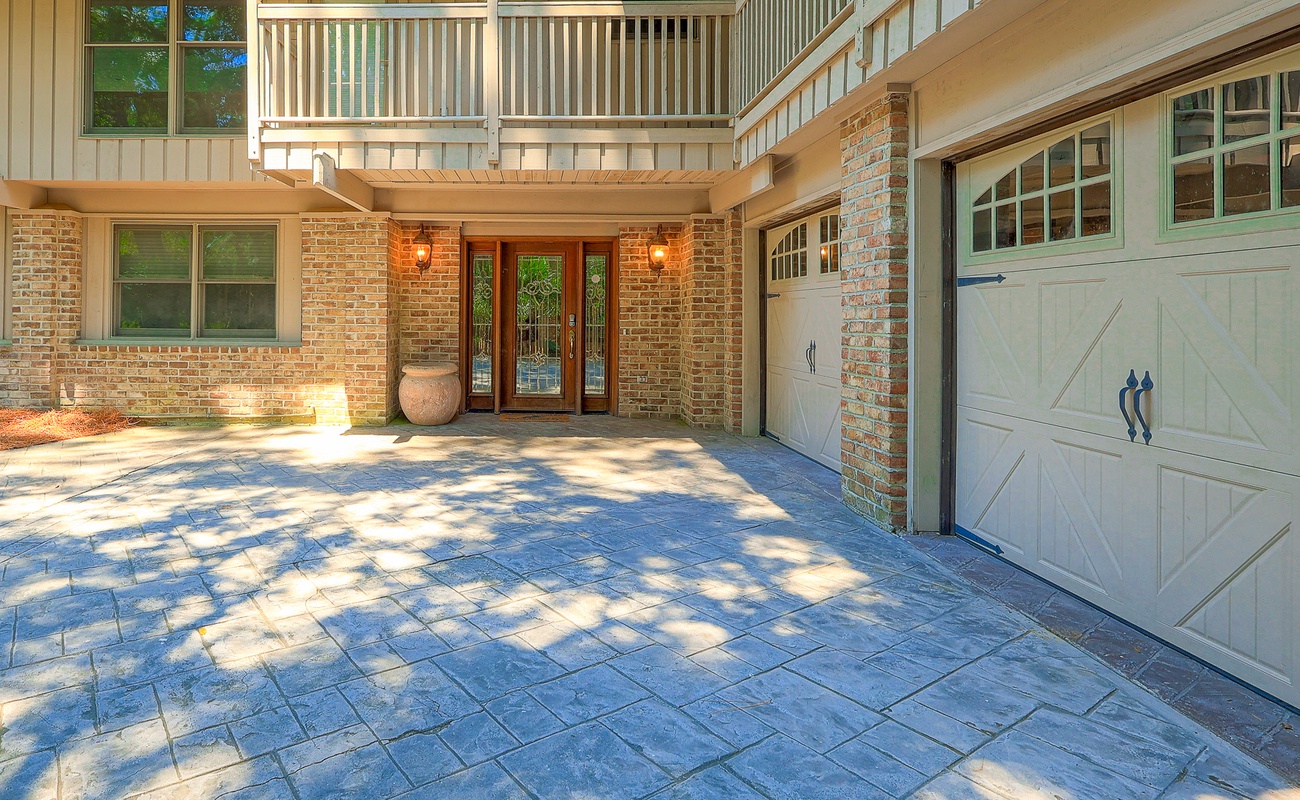Front Entrance with Driveway for 4 Vehicles