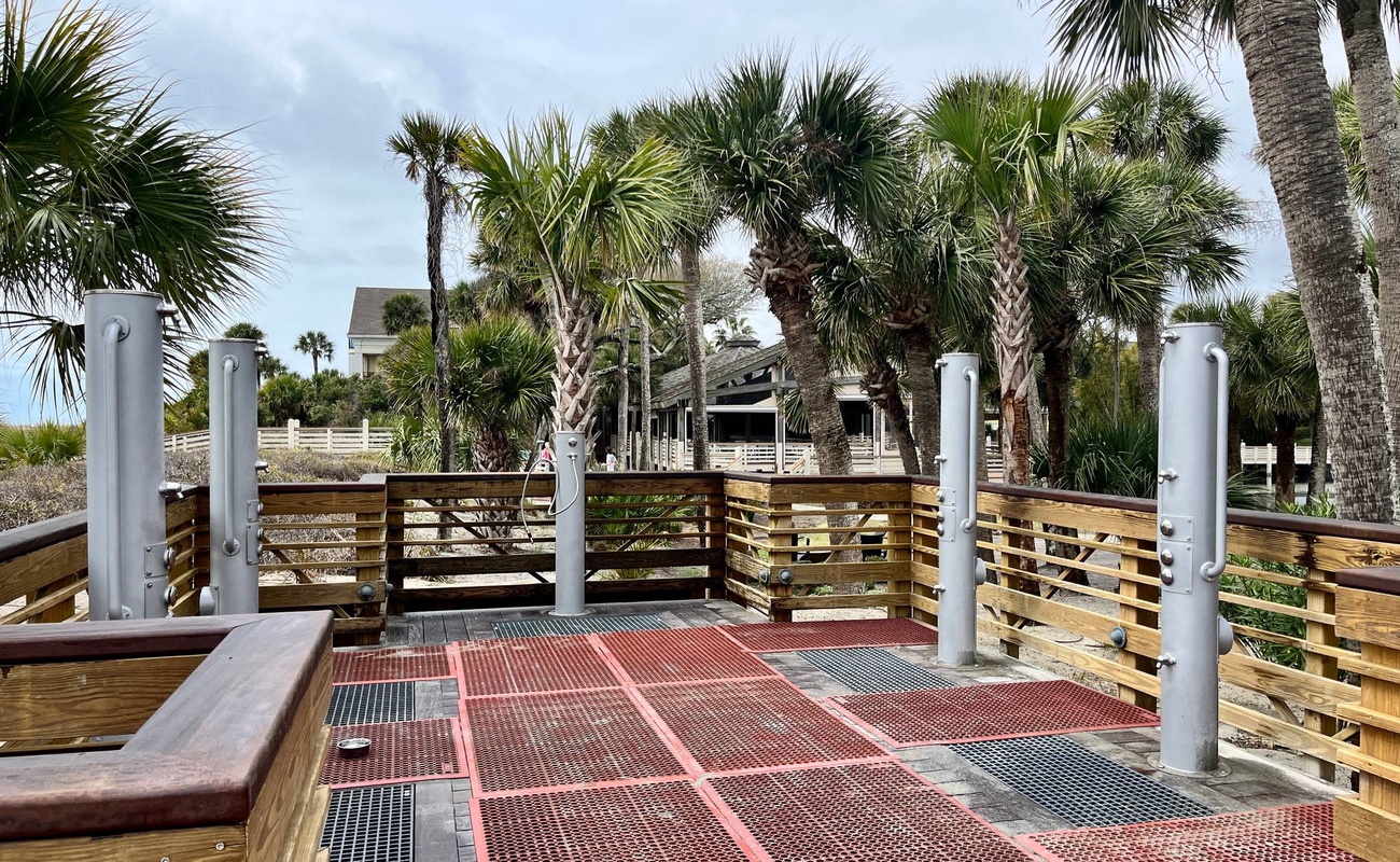 Shipyard Beach Showers
