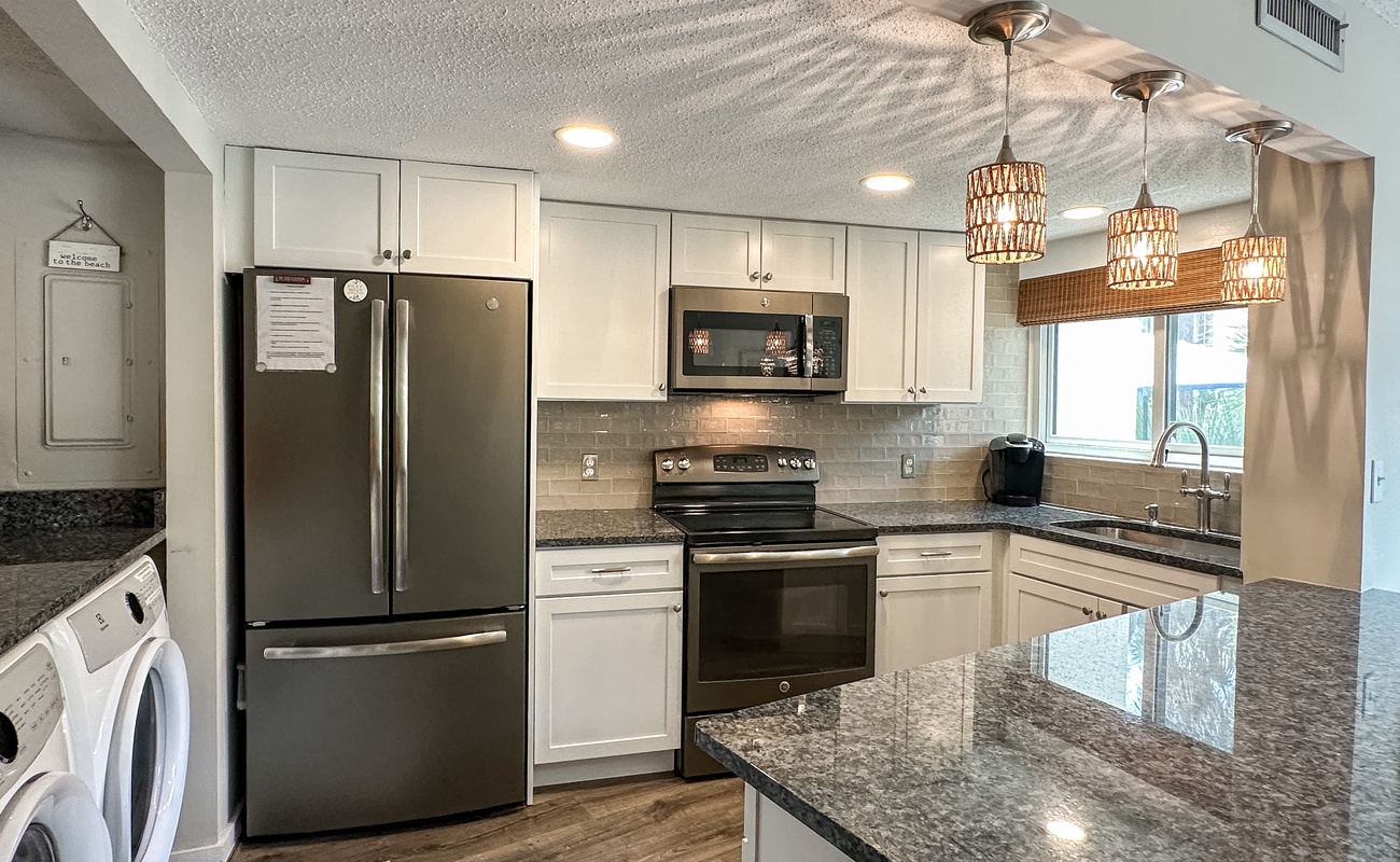 Kitchen with Laundry