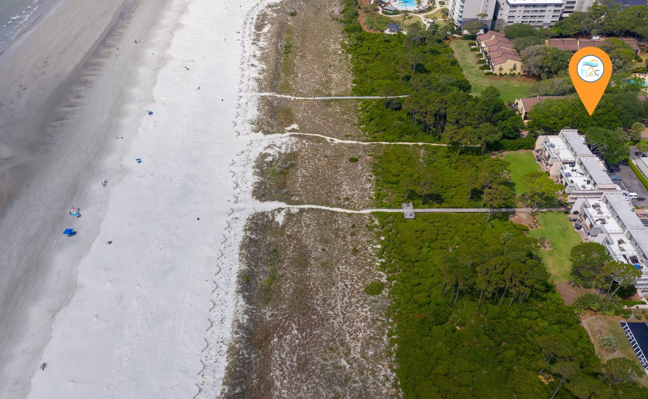 Aerial View of Ocean Club 