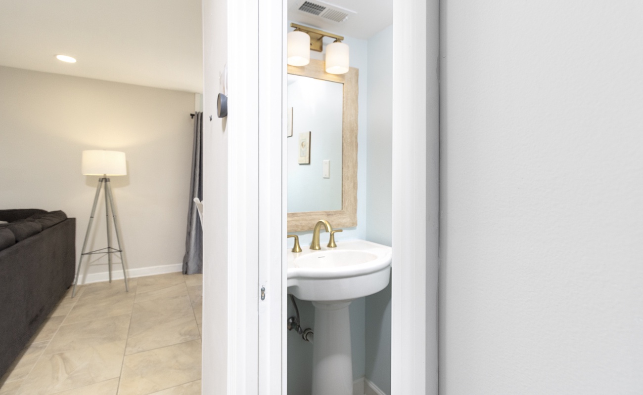 Downstairs Half Bathroom