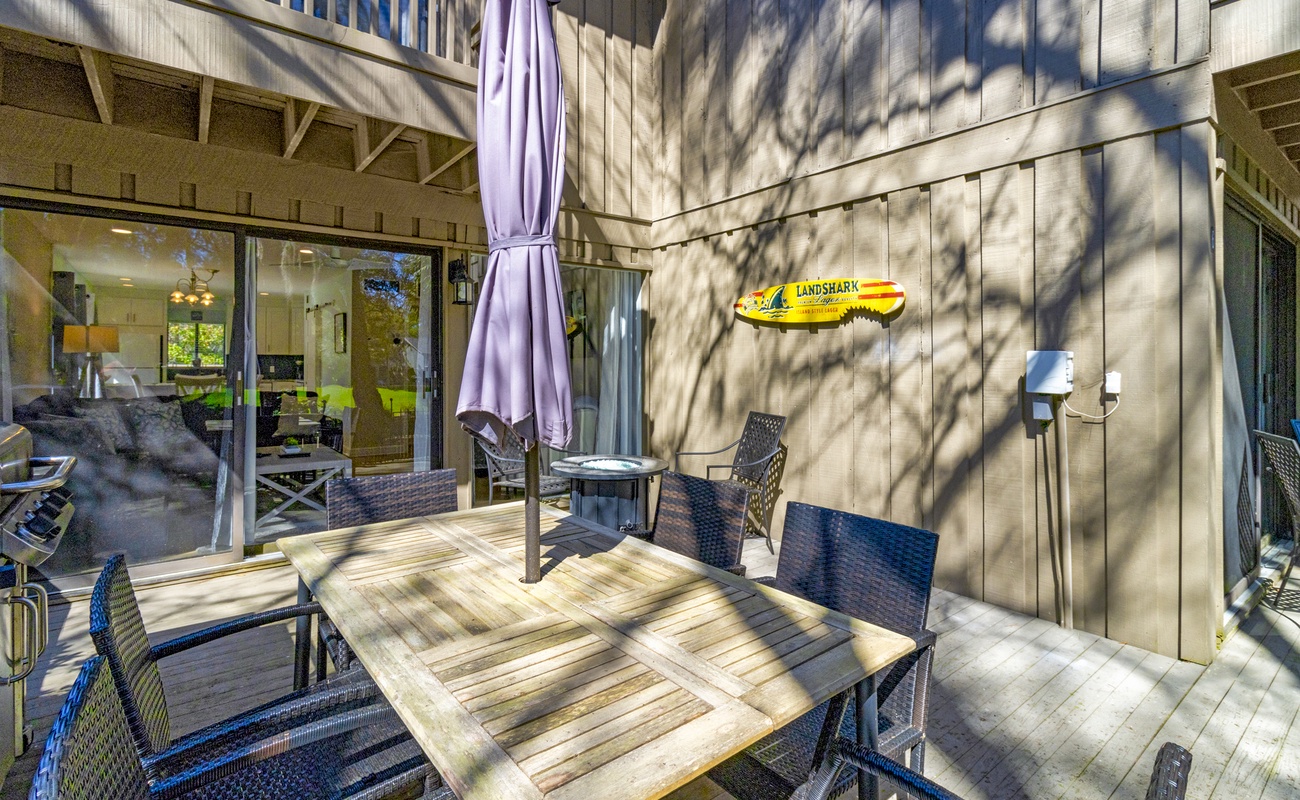 Private Deck with View of the Robert Trent Jones Golf Course