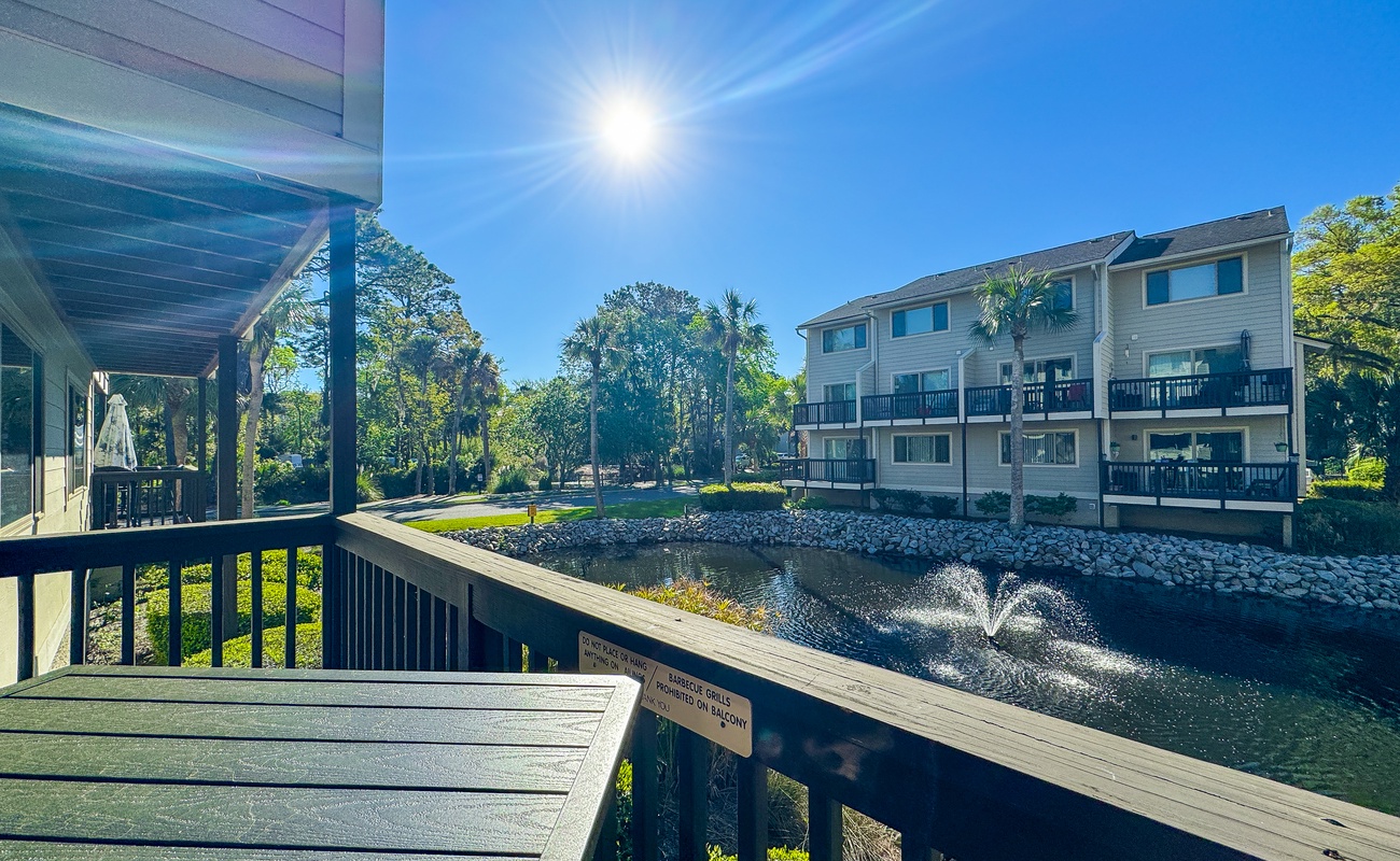 Balcony with Lagoon View