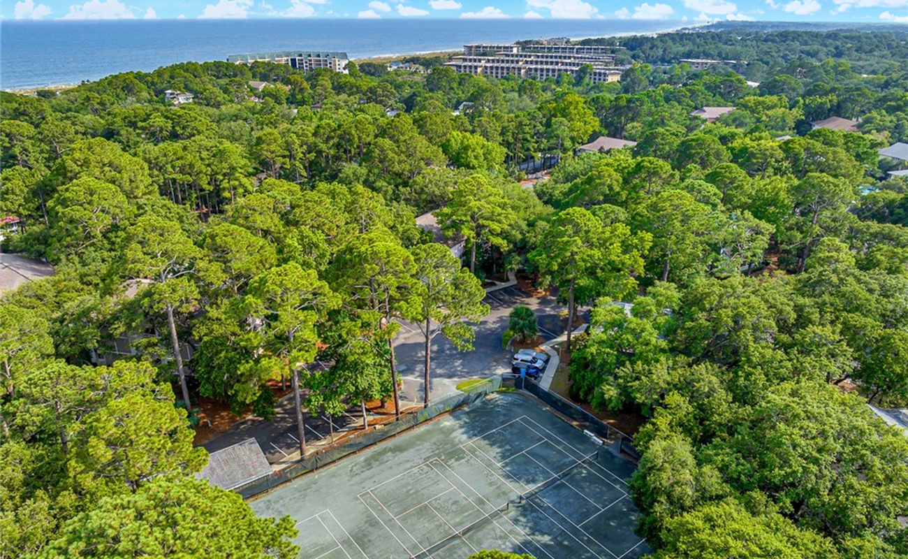Aerial of Fiddler's Cove