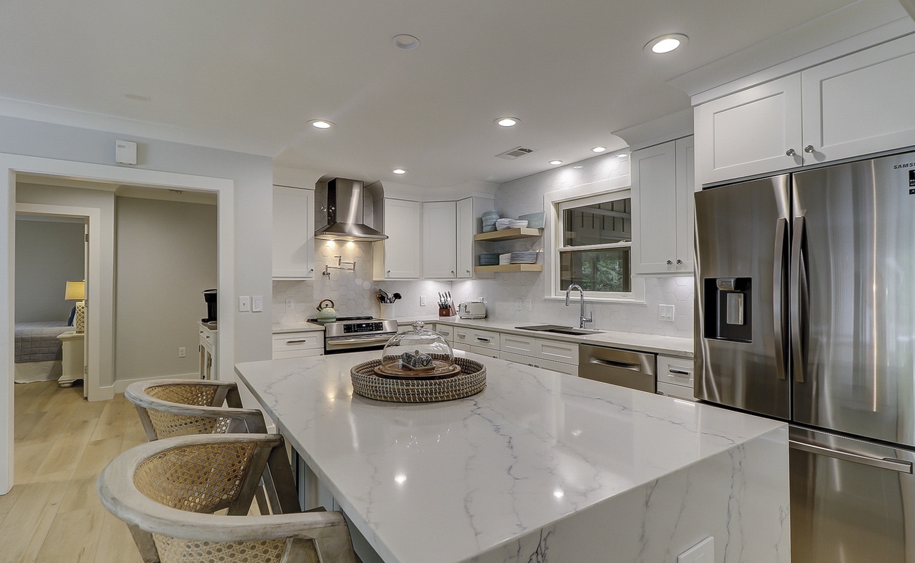 2nd Level Kitchen and Island