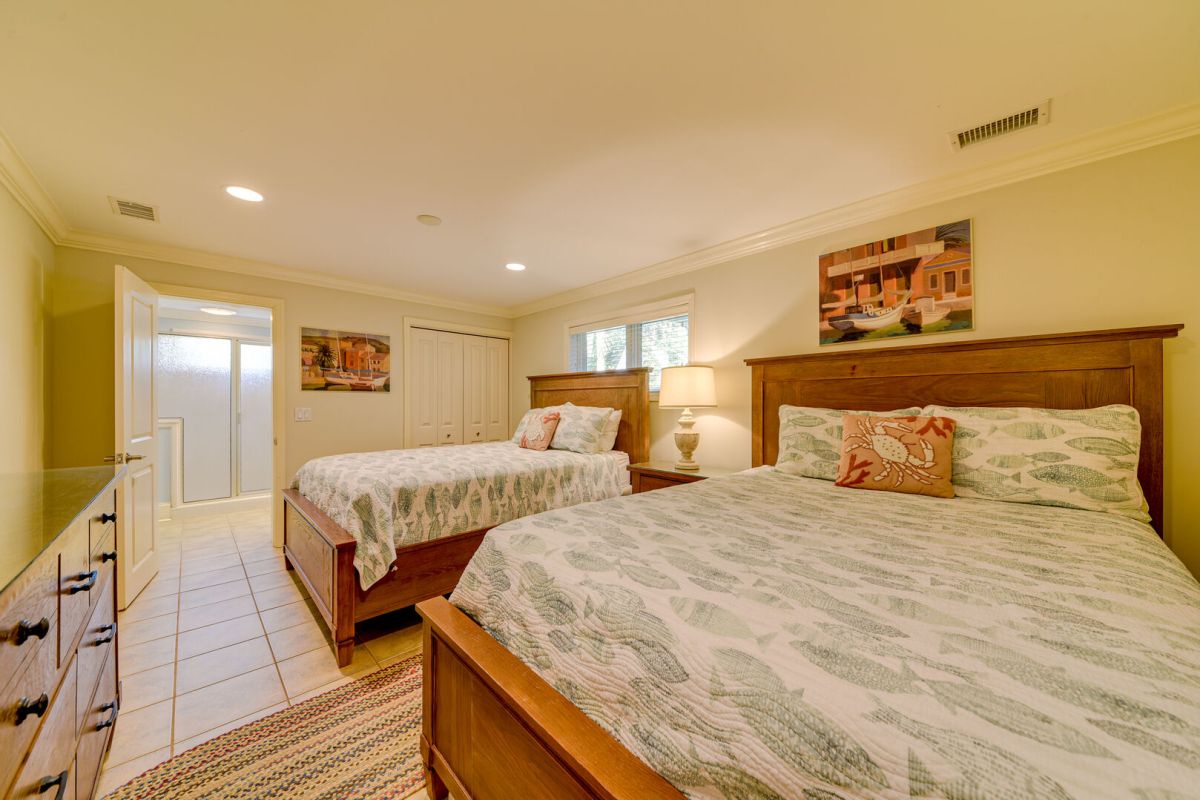 First Floor Double Queen Bedroom