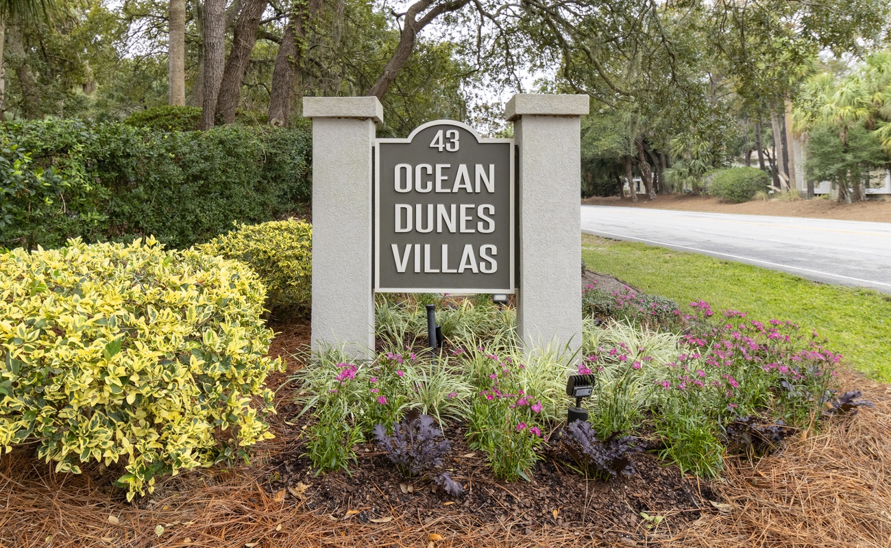 Ocean Dunes Villa Entrance