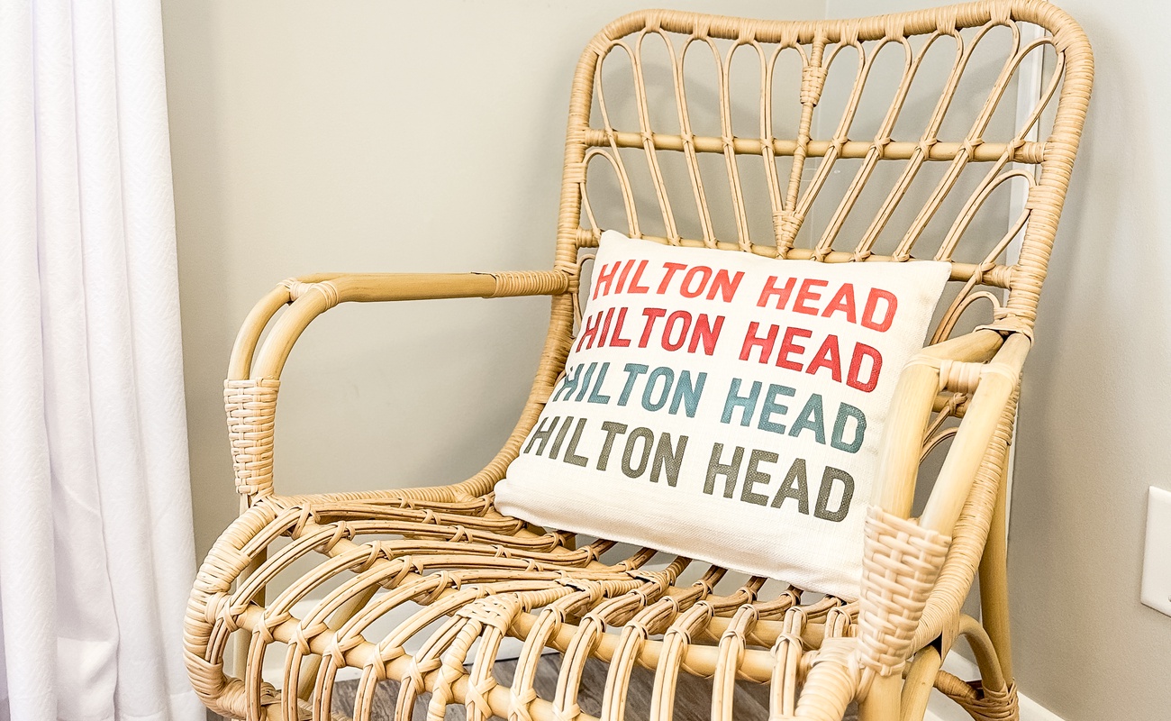 Downstairs King Suite with Pool View