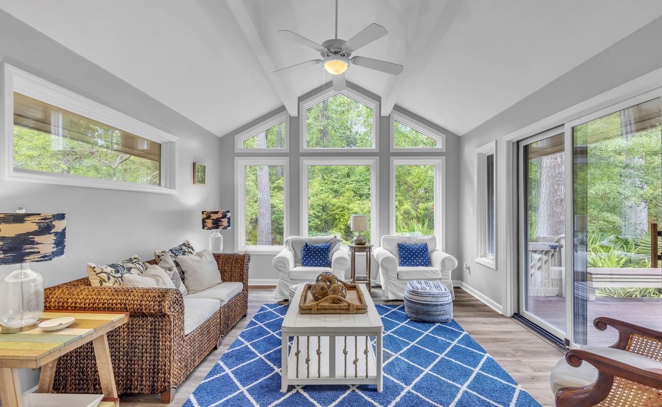 Sunroom with Access to Deck