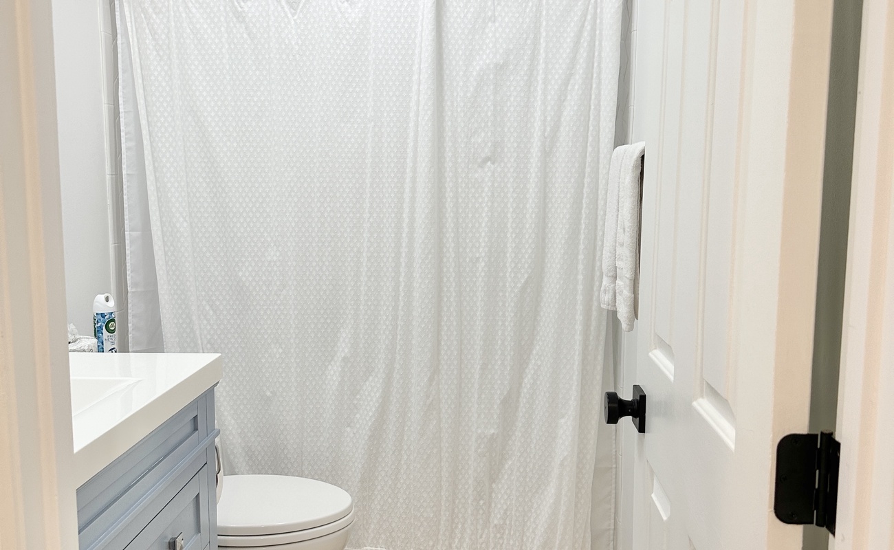 Guest Bathroom in Hall