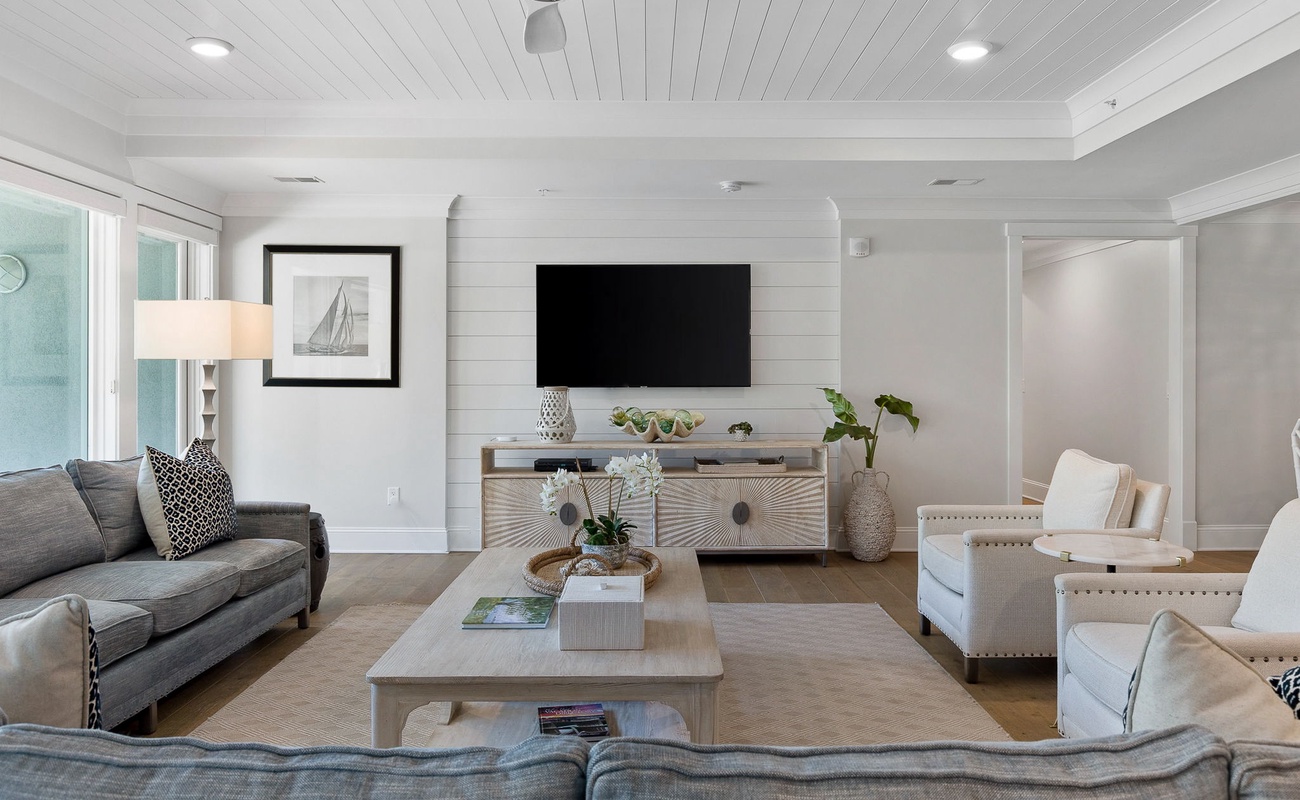 Living Area with Balcony Access