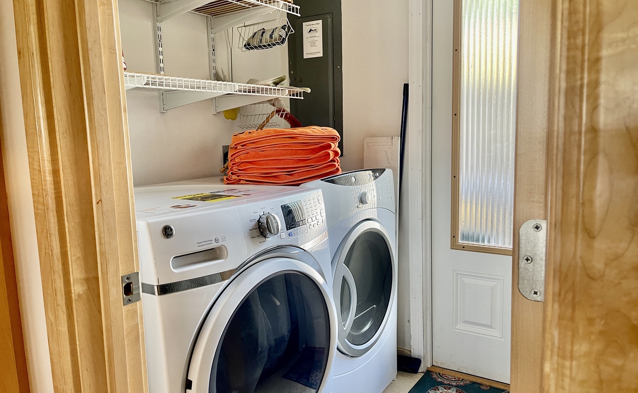Laundry Off Of Kitchen