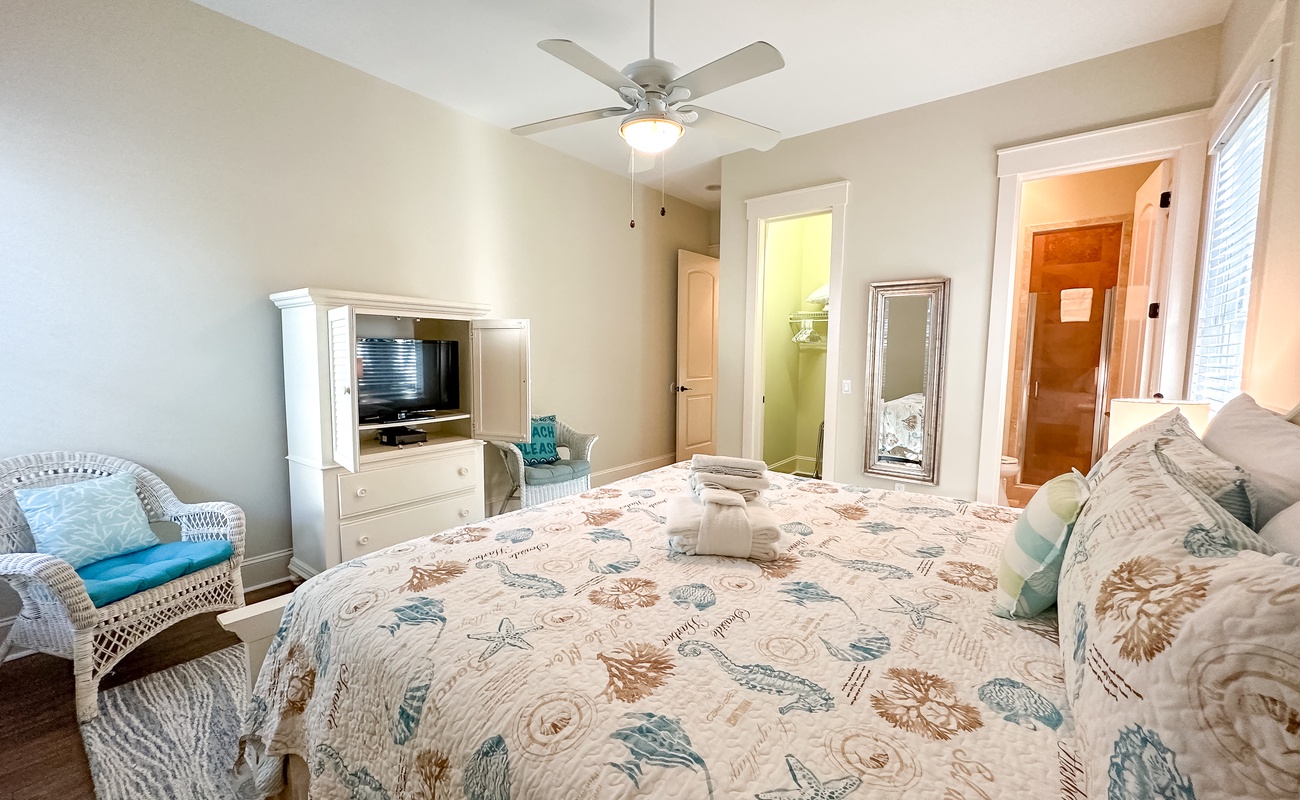 Downstairs King Suite