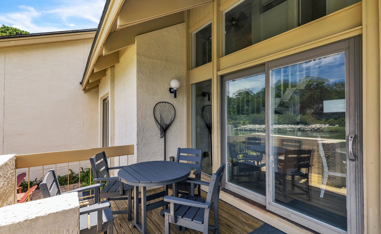 Private Porch Overlooking Braddock Cove