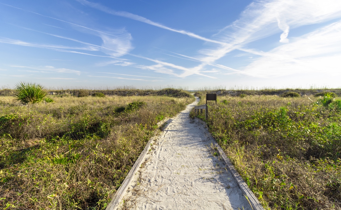 Private Beach Pathway