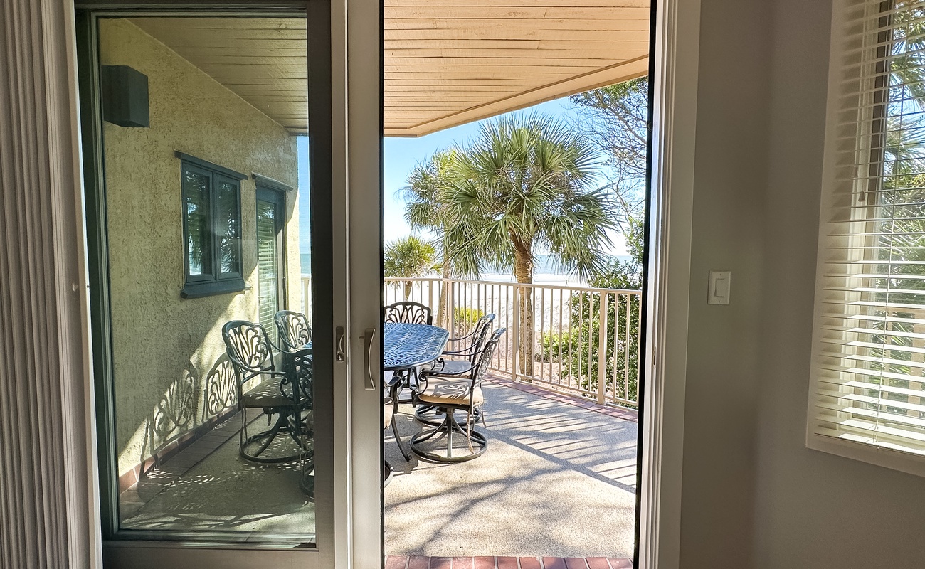 Balcony from Living Area