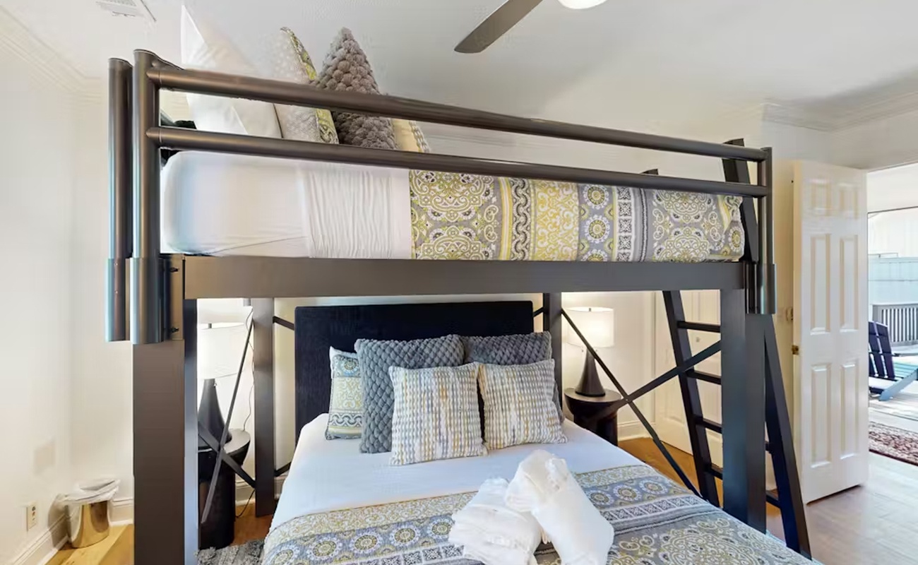 Guest Bedroom with Bunk Bed
