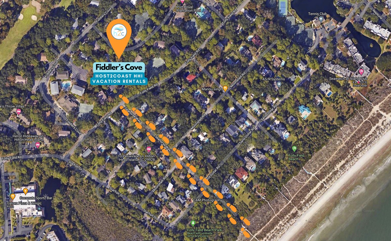 Fiddler's Cove Beach Path