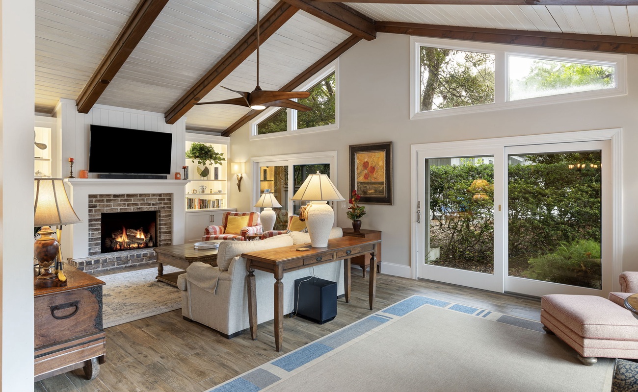 Main Living Space off Dining Room and Kitchen