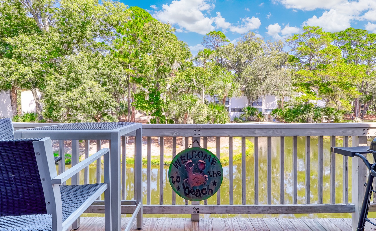 Private Balcony with Grill